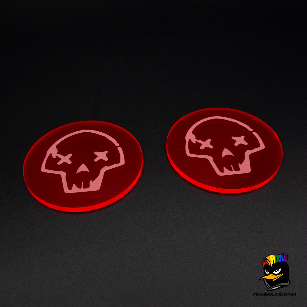 Pack 2 marcadores "Abatido" 55mm Punkapocalyptic