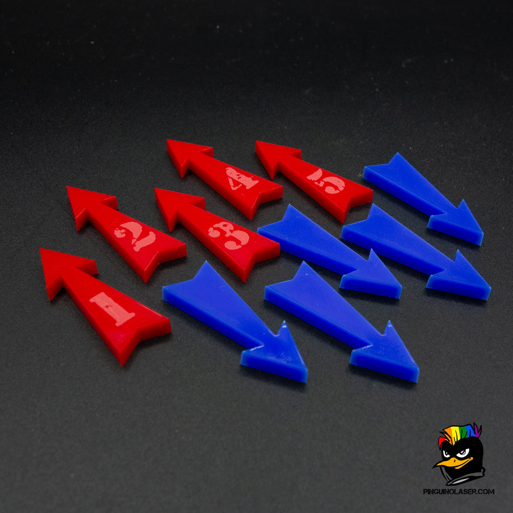 Marcadores carga y retirada