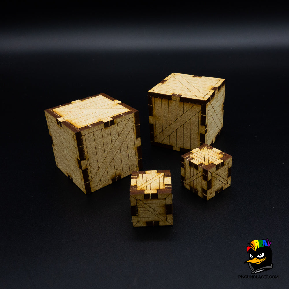 Pack 4 Wargames scenery boxes