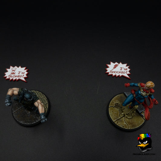Pack 5 markers "Judged" Marvel Crisis Protocol