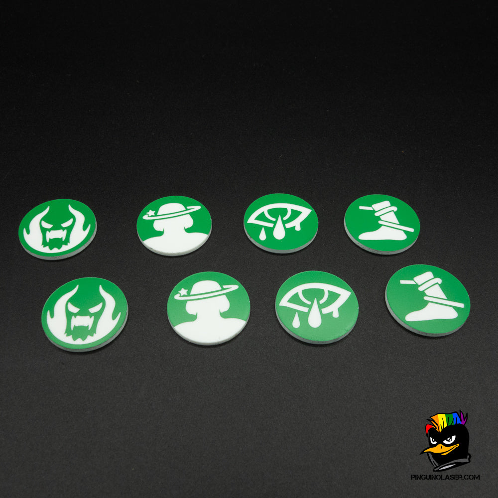 Pack 8 markers "Negative effects" Masters of the Universe: Battlegrounds