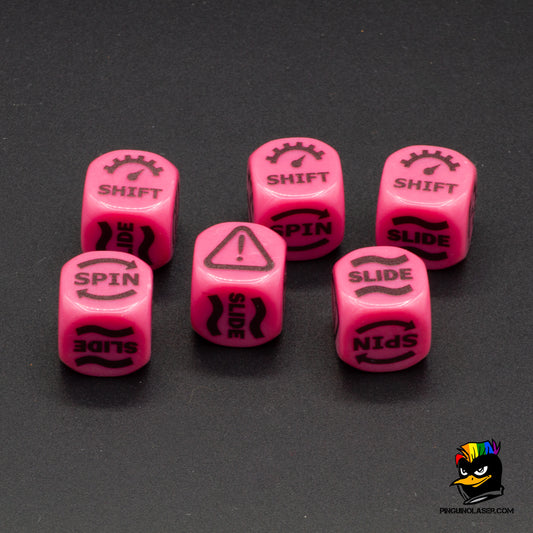 Pack 6 Gaslands Dice