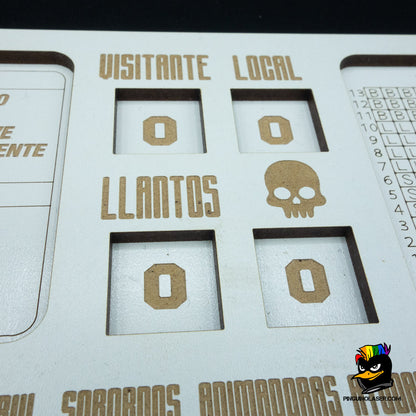 V NAF World Cup Blood Bowl pitch Special Edition