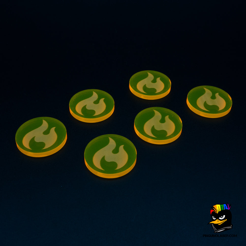 Marcadores genéricos Fuego