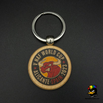 Dragon Ball Natural Wood Keychain