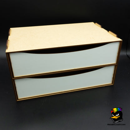 Módulo 2 cajones - Organizador modular