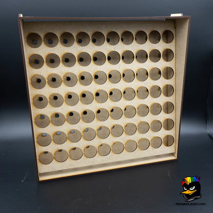 Módulo vertical botes pintura - Organizador modular