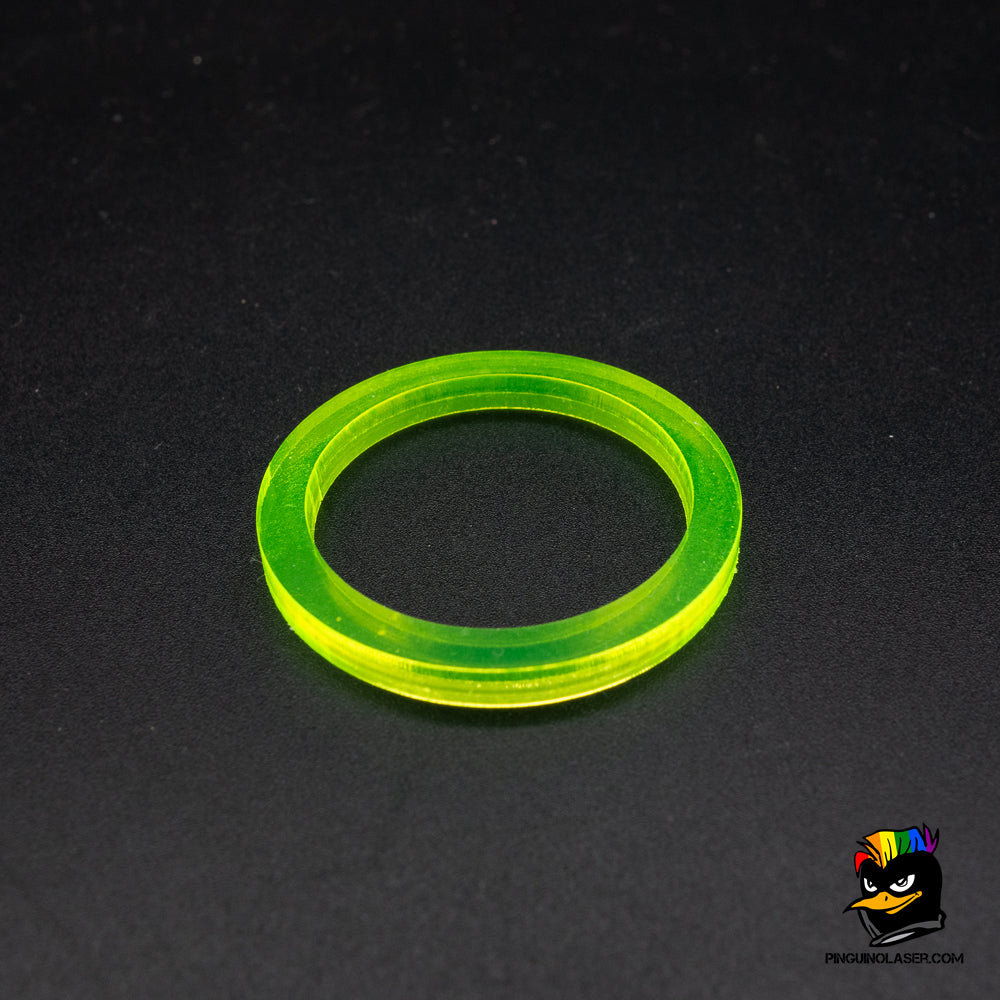 Anillo de colores metacrilato
