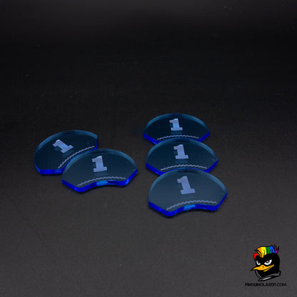 Contadores de movimiento en pulgadas