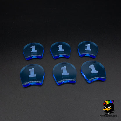 Contadores de movimiento en pulgadas