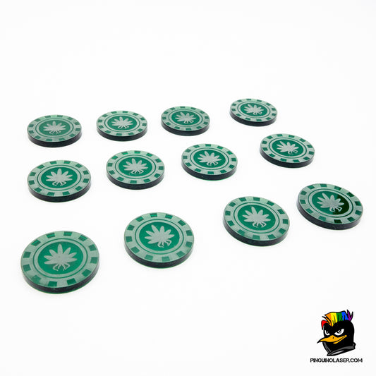 Pack 12 markers "Irradiated"