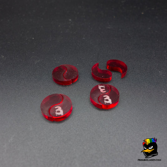 Pack 8 contadores gota circular