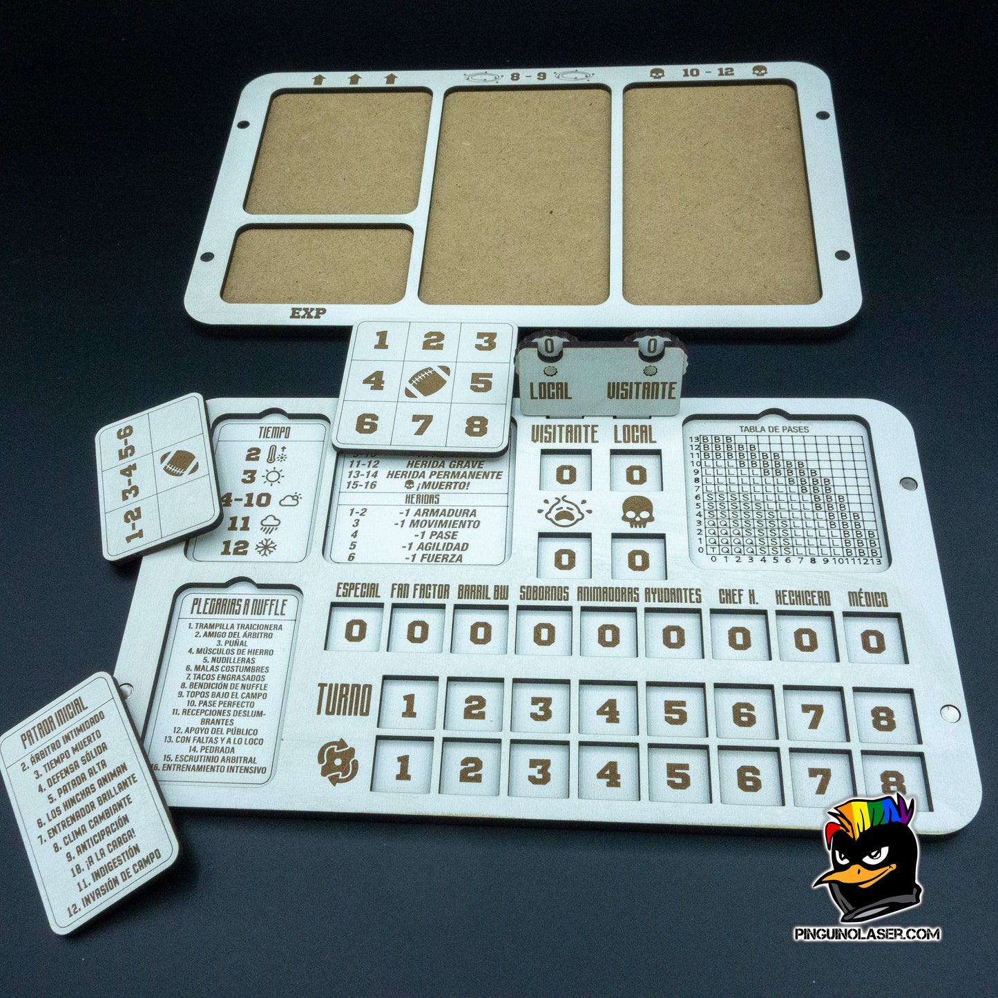 Customizable Blood Bowl Bench