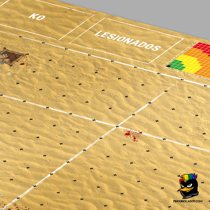 Blood Bowl Compatible Mat "Magic Cloth"