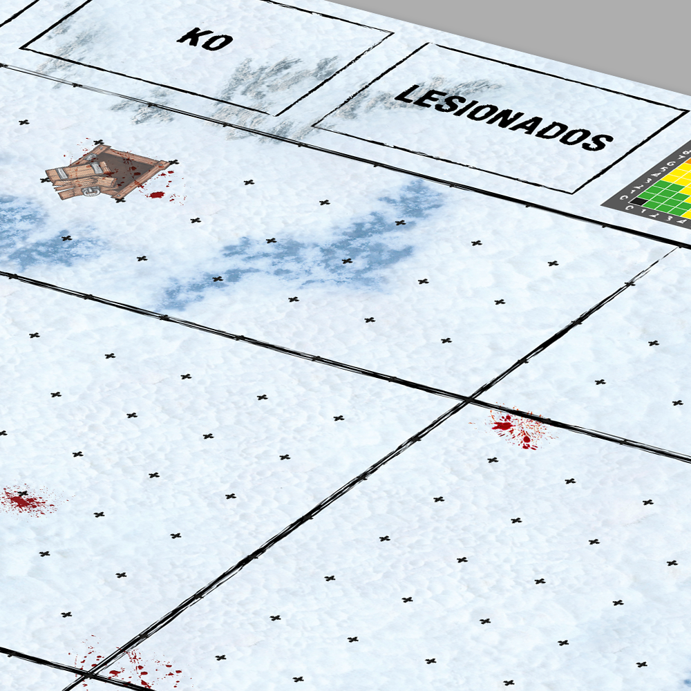 Blood Bowl PVC compatible mat