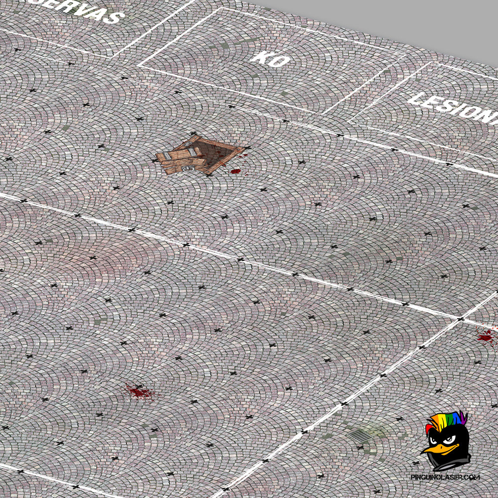 Blood Bowl Compatible Mat "Magic Cloth"