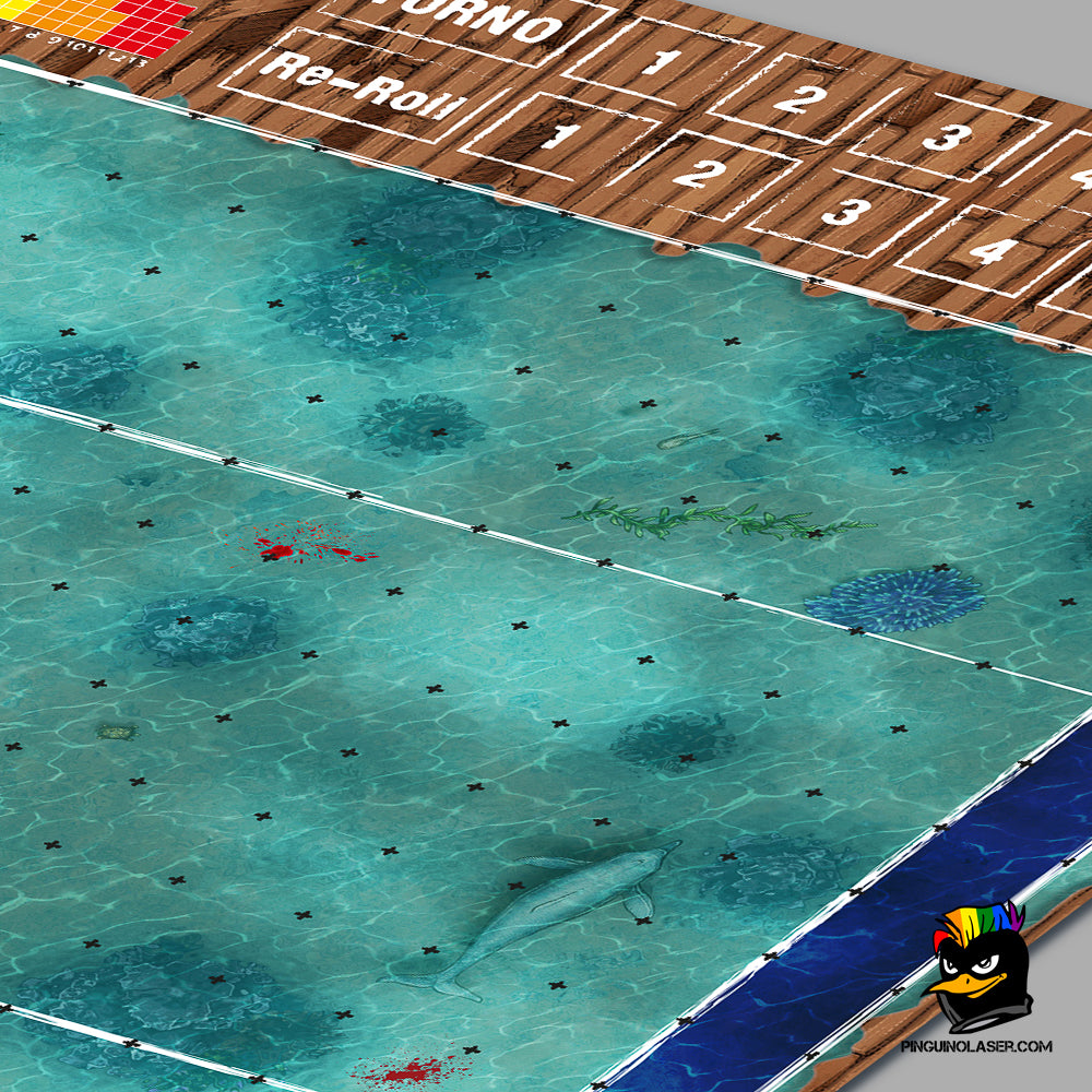 Blood Bowl Compatible Mat "Magic Cloth"