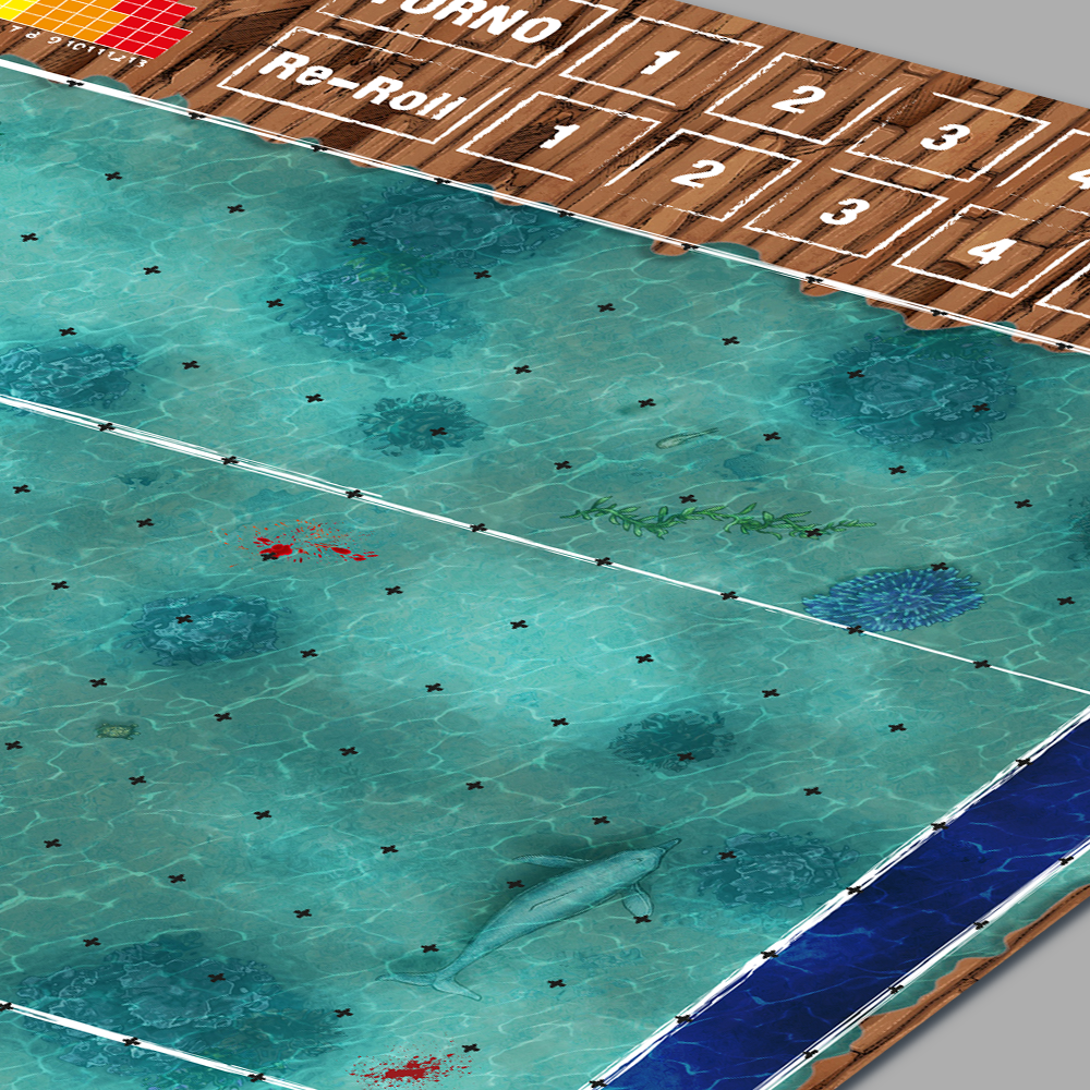 Blood Bowl PVC compatible mat