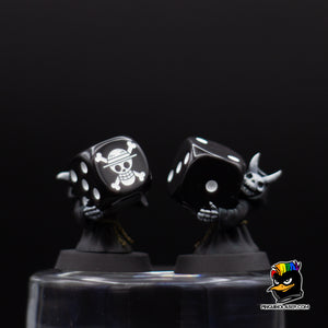 LOTE Dados D6 personalizados cara del 6 grabados