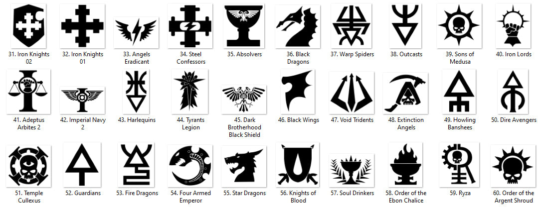 Dial órdenes Legions Imperialis