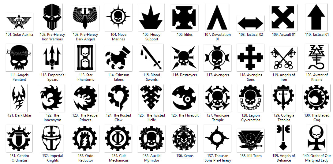 Dial órdenes Legions Imperialis