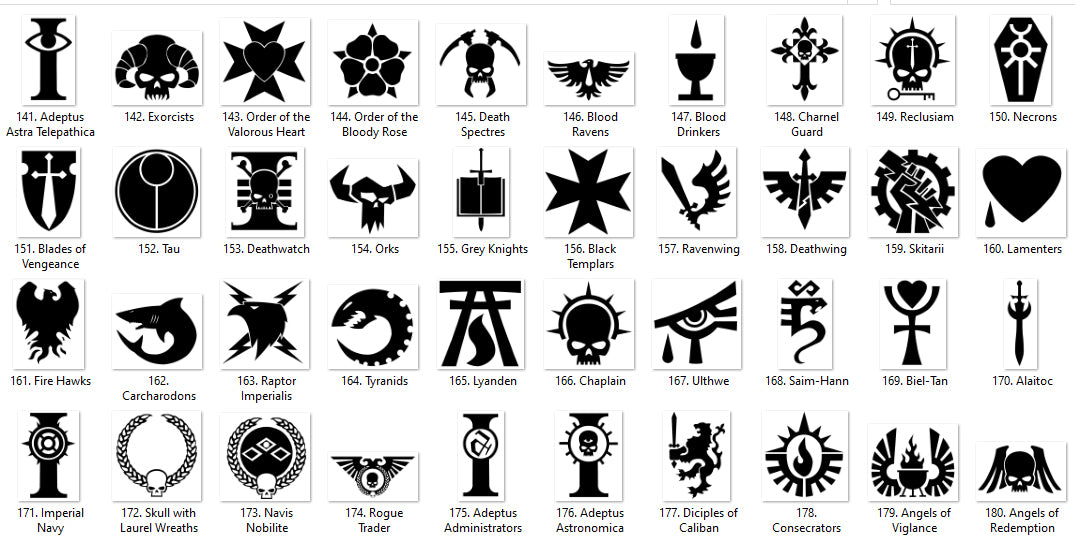 Dial órdenes Legions Imperialis