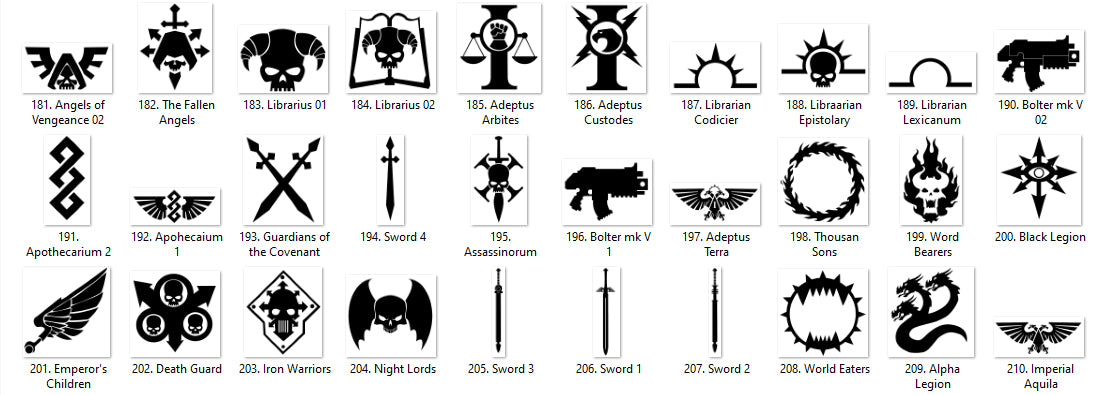 Dial órdenes Legions Imperialis