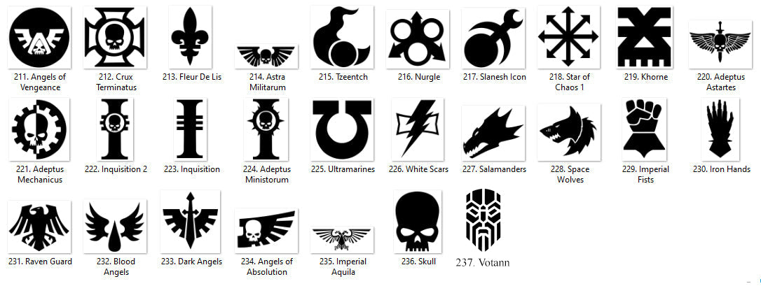 Dial órdenes Legions Imperialis