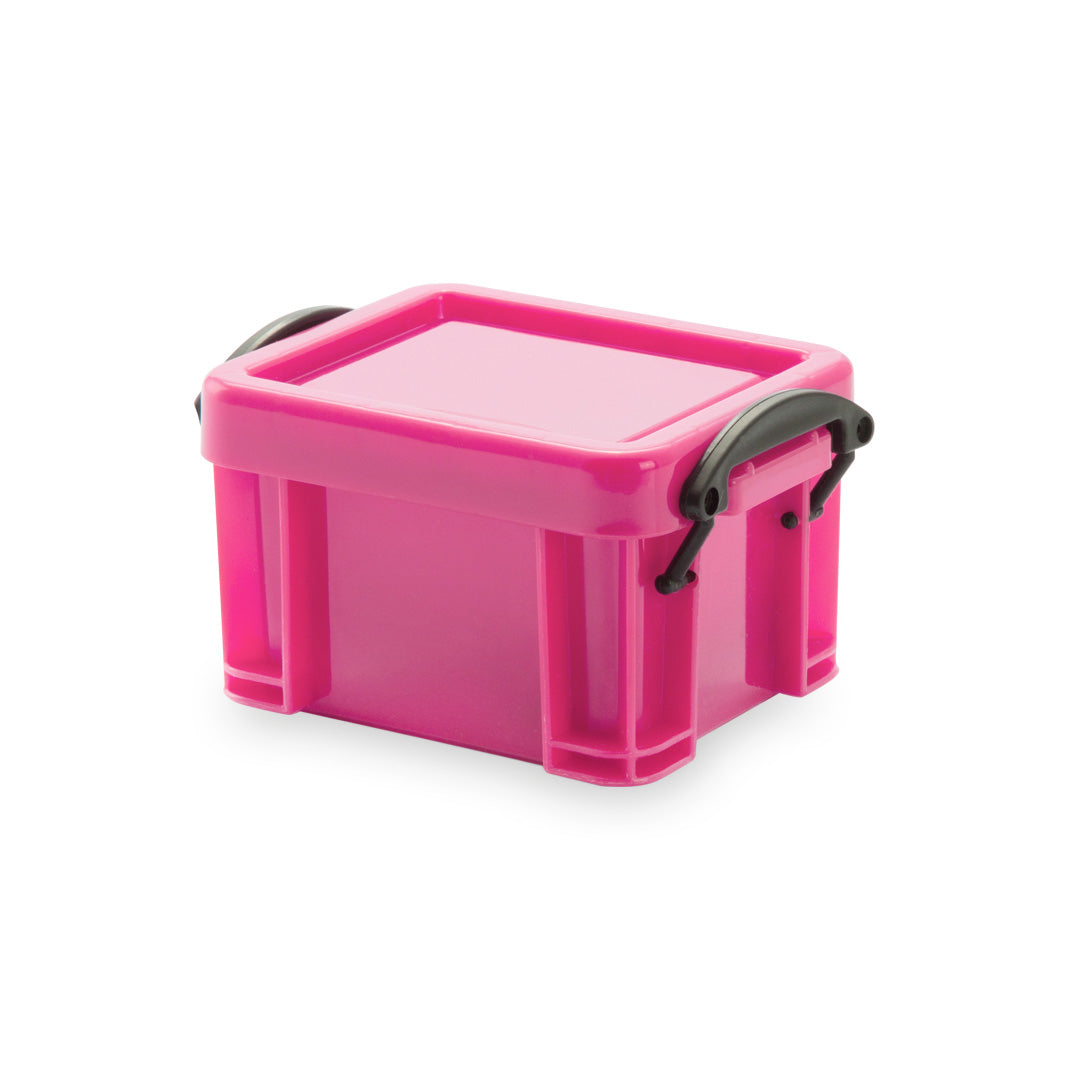 Foto cajita multiuso cerrada de color rosa