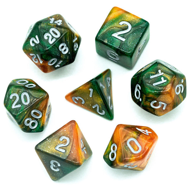 Glitter dice set