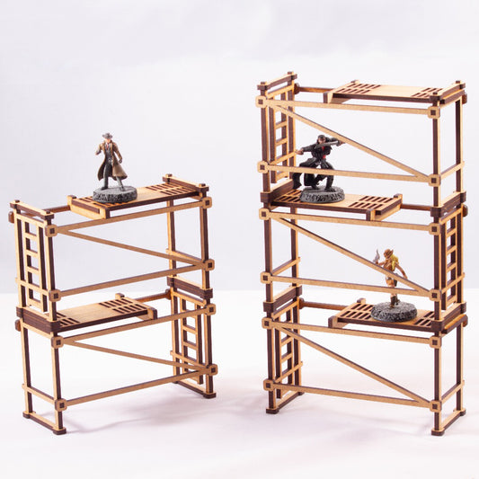 Pack 5 scaffolding scenery Wargames