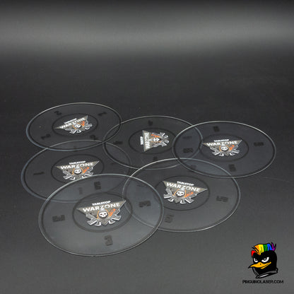 Clear Kill Team Objective Markers