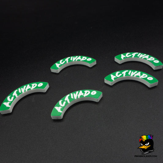 Pack 5 markers "Activated" The Walking Dead All Out War