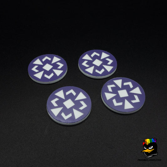 Pack 4 markers "Concentration" Masters of the Universe: Battlegrounds