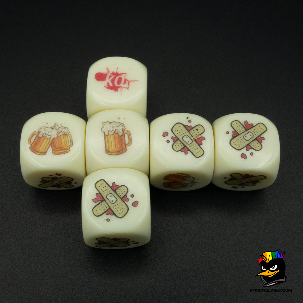 Blood Bowl "KO" Dice