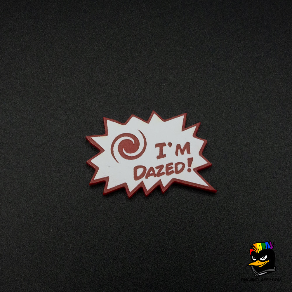 Pack 5 markers "Dazed" Marvel Crisis Protocol