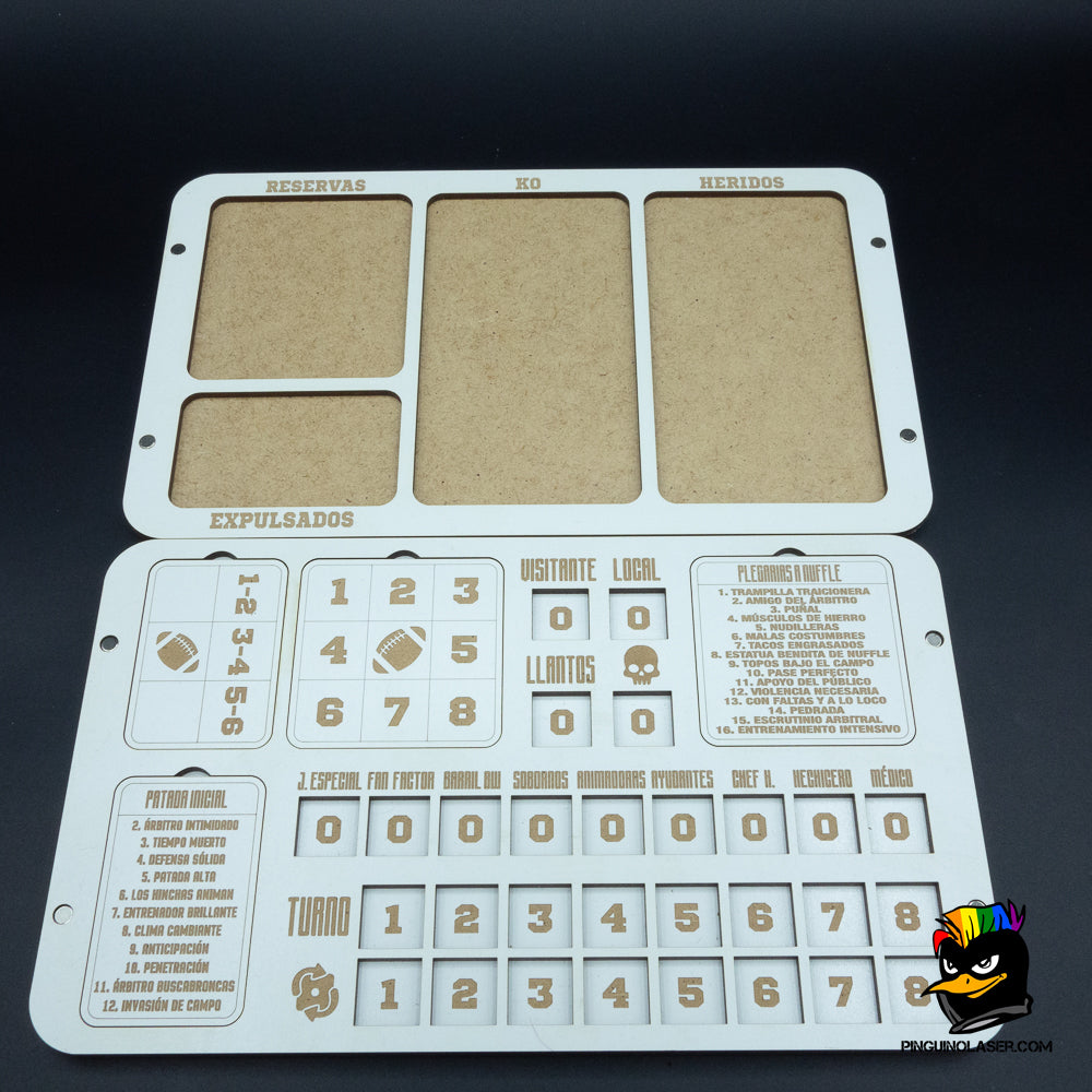 Customizable Blood Bowl Bench