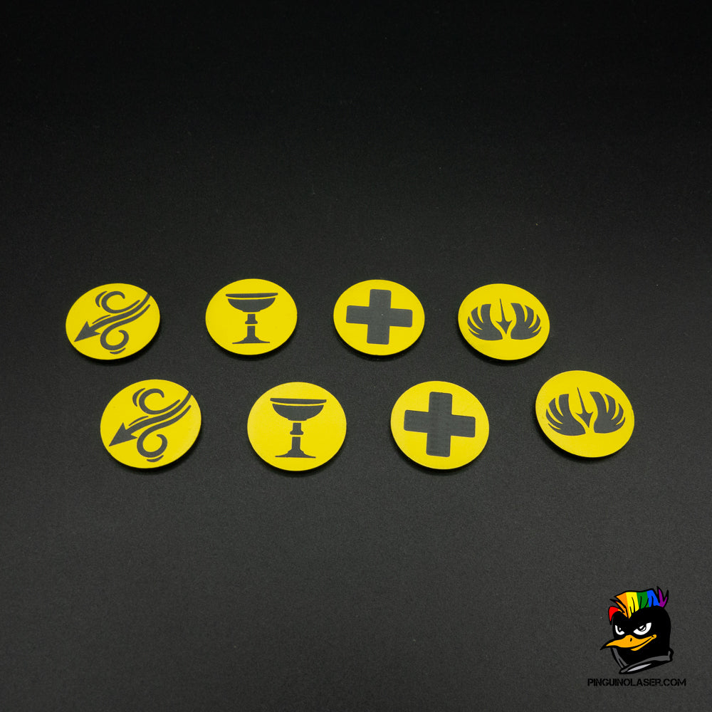 Pack 8 markers "Positive effects" Masters of the Universe: Battlegrounds