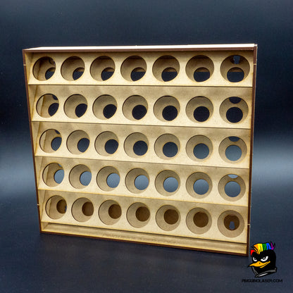 Vertical organizer for citadel paintings