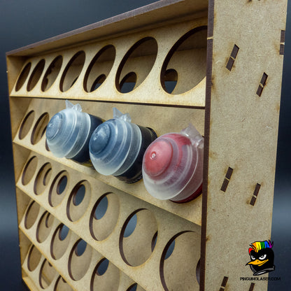 Vertical organizer for citadel paintings