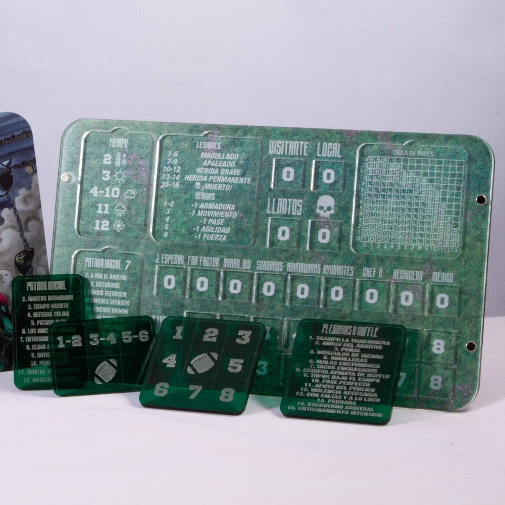 Banquillo Deluxe Premium Blood Bowl Pitch Custom