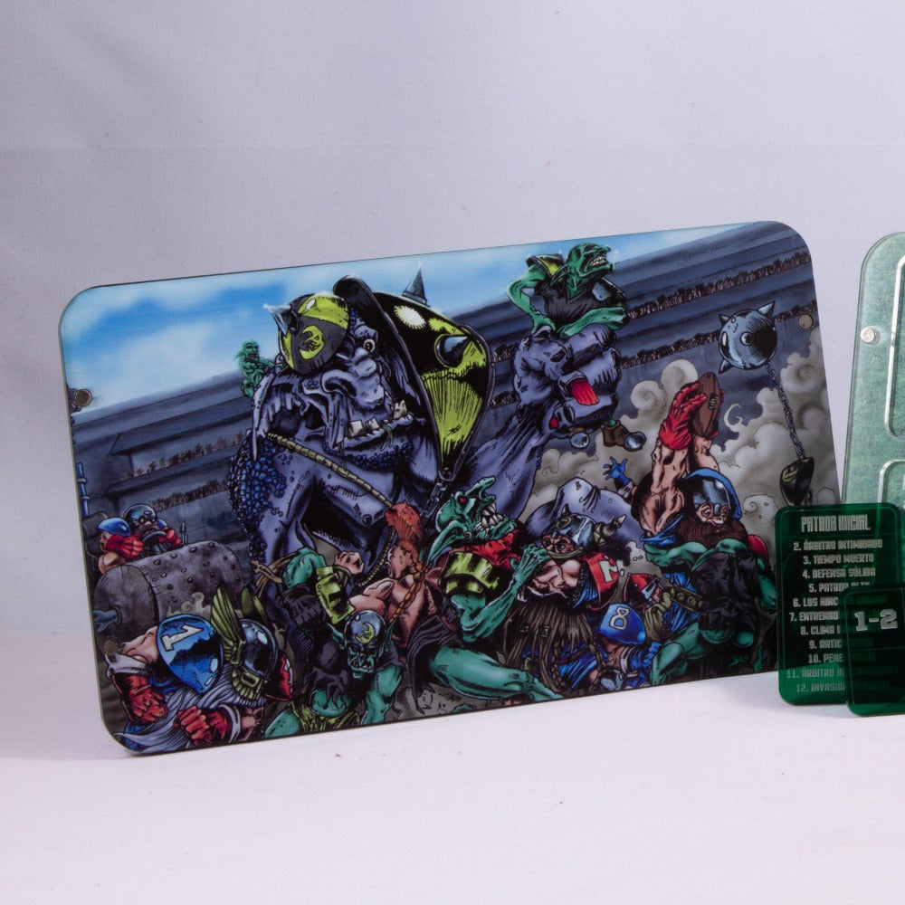 Banquillo Deluxe Premium Blood Bowl Pitch Custom