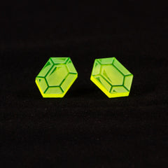 Pendientes Rupias Zelda Fluor
