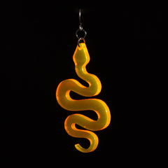 Pendientes Serpiente Fluor