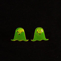 Pendientes fantasmas Fluor