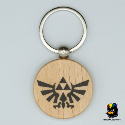 Llavero Zelda con símbolo de la Familia Real