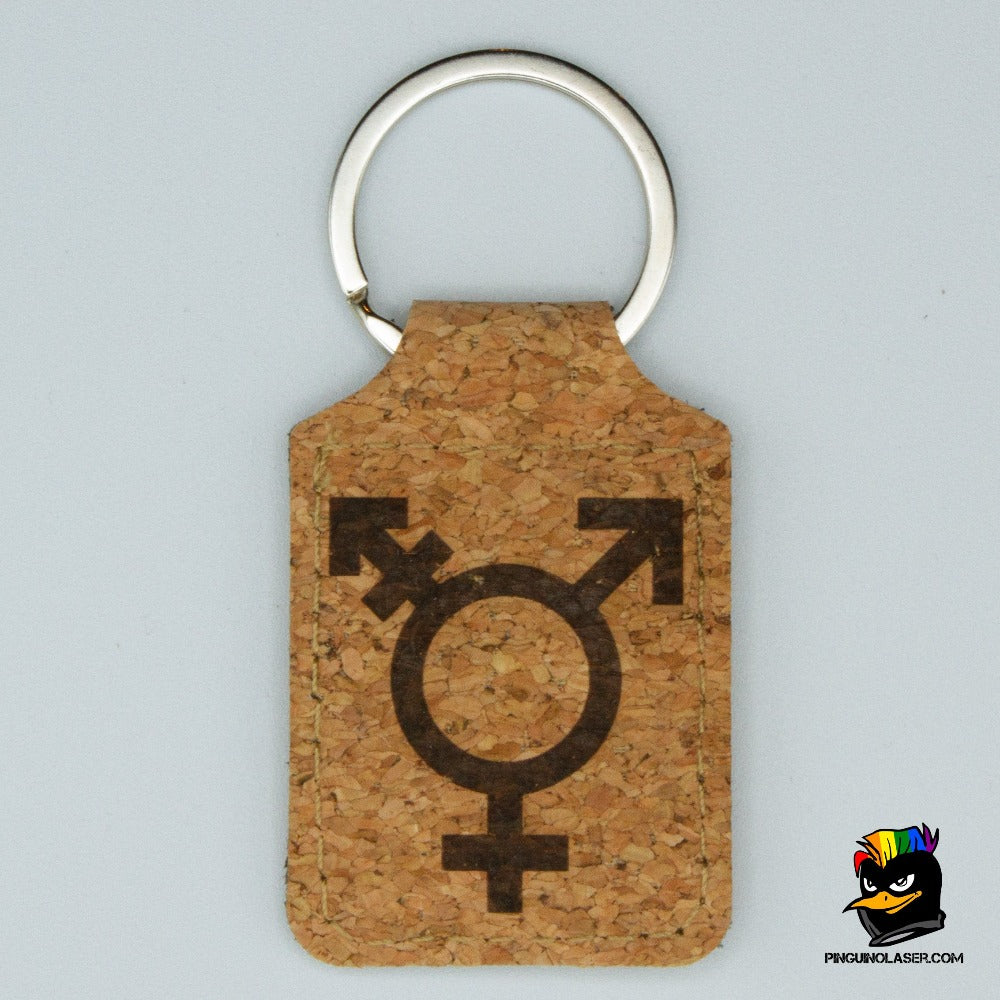 Llavero corcho natural cork nature keyring