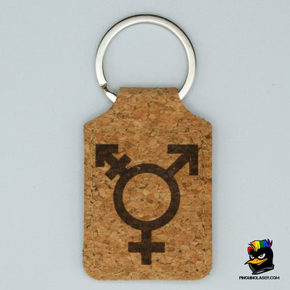 Llavero corcho natural cork nature keyring