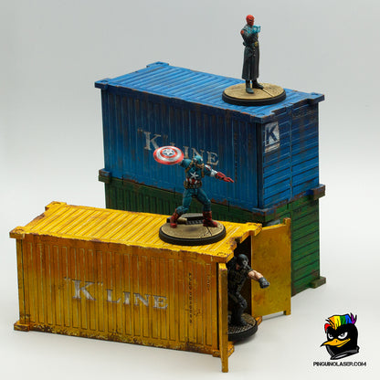 Contenedores grandes escenografia