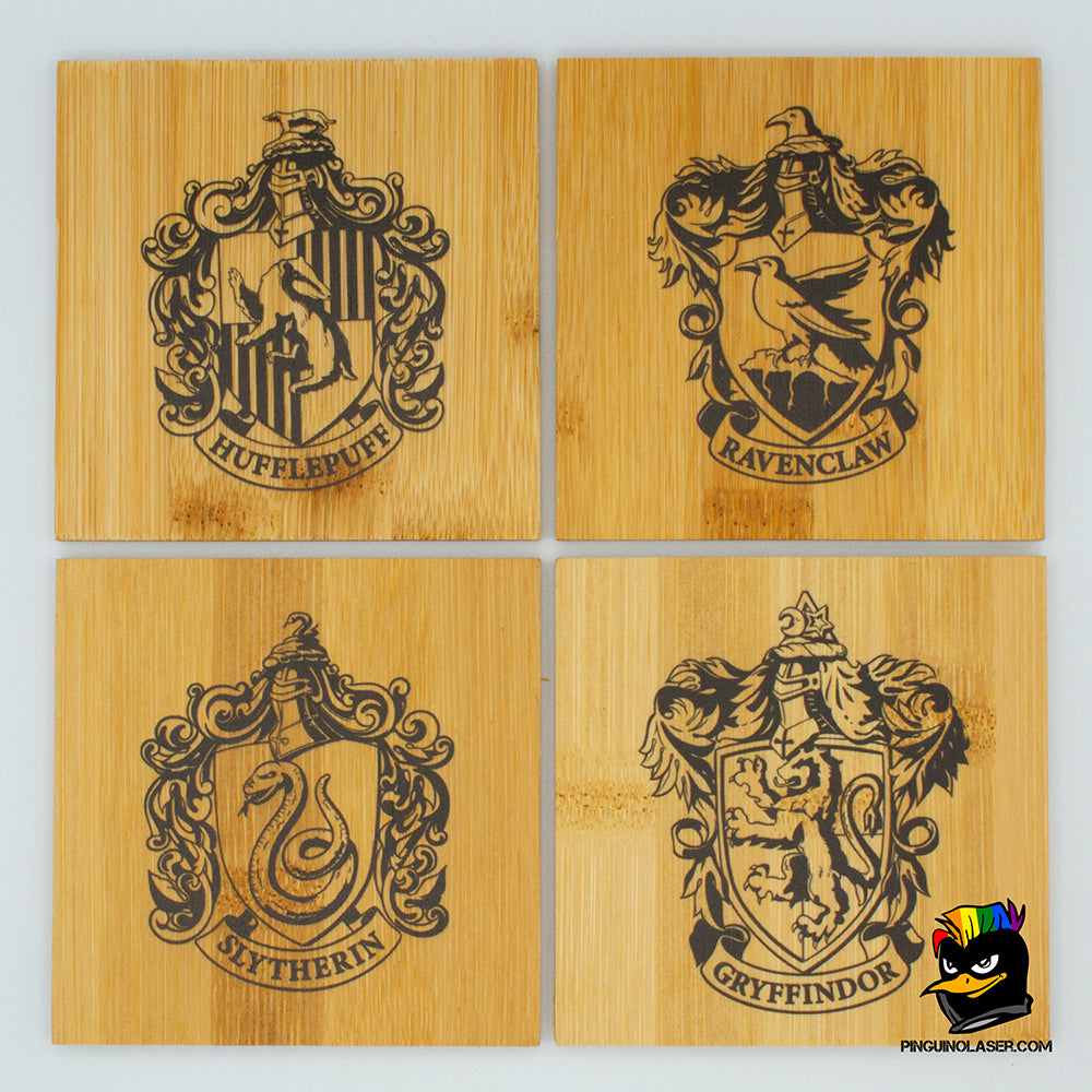 Posavasos bambu personalizados